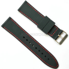 18/20/22/24mm Colorful Stitching Silicone Rubber Watch Band Fashion Strap JY91022