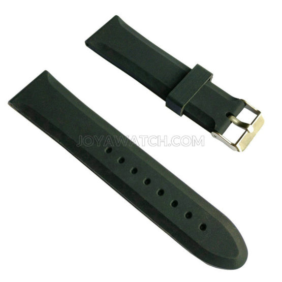 22mm Thick Classic Silicone Rubber Watch Band Simple Casual Strap JY91026