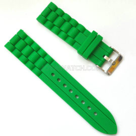 14/16/18/20/22/24mm Fashion Waved Pattern Silicone Rubber Watch Band Strap JY91034
