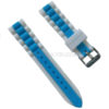14/16/18/20/22/24mm Fashion Waved Pattern Silicone Rubber Watch Band Strap JY91034