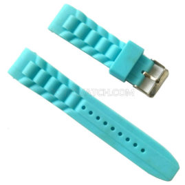 20/22/24mm Curved End Waved Silicone Rubber Watch Band Fashion Strap JY91040