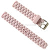 20mm Elegant Silicone Rubber Watch Band Simple Design Fashion Strap JY91043