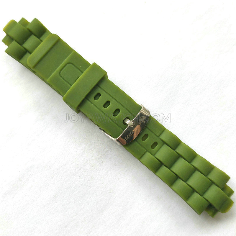 16mm Bulgy Lug Waved Silicone Rubber Watch Band Luxury Watch Strap JY91042 16mm Bulgy Lug Waved Silicone Rubber Watch Band Luxury Watch Strap JY91042