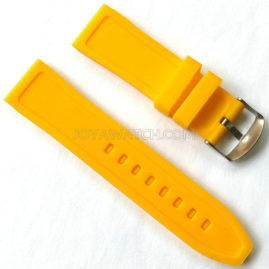 24/26mm Durable Silicone Rubber Watch Band With Air Holes Thick Strap JY91044