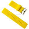 24mm Striped Pattern Silicone Rubber Watch Band Replacement Strap JY91048