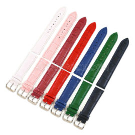 10/12/13/14/15/16/17/18/19/20/21/22mm Soft Cow Leather Watch Band Strap JY93013