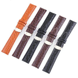 12/13/14/15/16/17/18/19/20/21/22/24mm Genuine Full Grain Leather Watch Band Strap JY93021