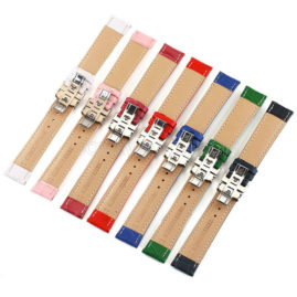 12/13/14/15/16/17/18/19/20/21/22/24mm Genuine Cow Leather Watch Band Strap JY93027