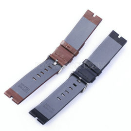 Genuine Leather Watch Band Strap for Moto 360 1st Generation Black Brown JY93031