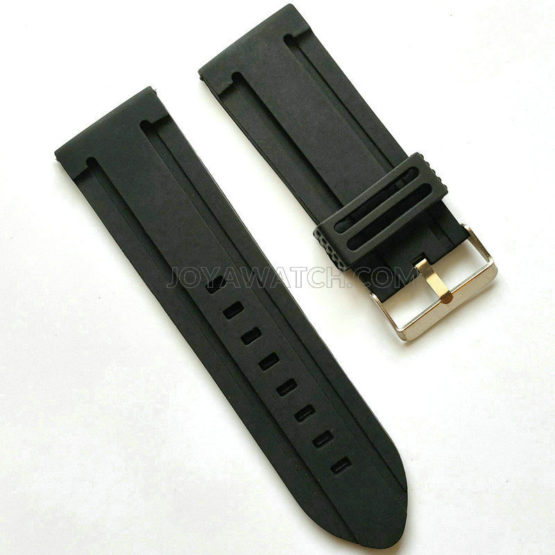30mm Silicone Rubber Watch Bands Men’s Black Strap Diesel Replacement