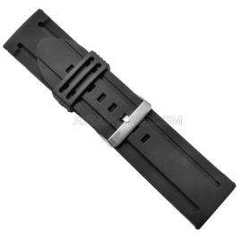 30mm Silicone Rubber Watch Bands Men’s Black Strap Diesel Replacement