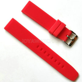 20mm Fashion Silicone Rubber Watch Band Strap Black White Red Blue