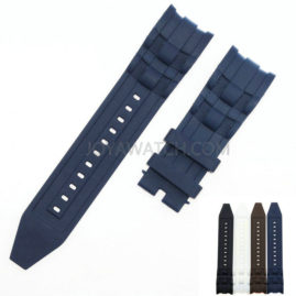 26mm Curved End Silicone Rubber Watch Band for Invicta Strap White Black Blue Coffee JY91513