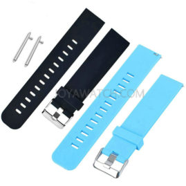 20/22mm Quick Release Silicone Rubber Watch Band for Huawei Samsung Smart Watch Strap JY91515