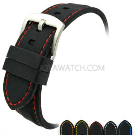 Protected: 20/22/24/26mm Stitching Silicone Silicone Rubber Watch Band for Seiko Rolex Strap JY91525