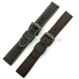 Protected: 20/22/24/26mm Stitching Silicone Silicone Rubber Watch Band for Seiko Rolex Strap JY91525