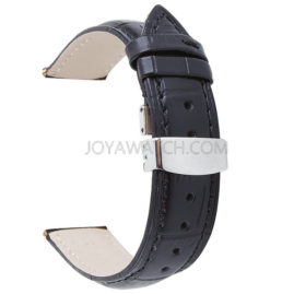 14/16/18/19/20/21/22/24mm Full Grain Leather Watch Band Replacement Straps