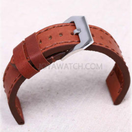 20/22/24/26mm Italian Leather Watch Band Handmade Strap Wholesale OEM