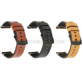 18/20/22/24mm Vintage Quick Release Genuine Leather Watch Band Strap Wholesale