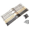 18/20mm Solid Stainless Steel Watch Band Folding Clasp Replacement Band JY94012