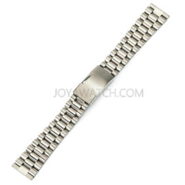 18/20mm Solid Stainless Steel Watch Band Folding Clasp Replacement Band JY94012