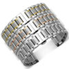 12/14/16/17/18/19/20/21/22/24/26mm Folding Butterfly Clasp Stainless Steel Watch Band JY94018
