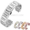 18/20/22/24mm Silver Gold Solid Stainless Steel Watch Band Wholesale Replacement JY94023