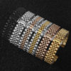14/20/22mm 316L Solid Stainless Steel Watch Band Multi Colors Band Wholesale JY94027
