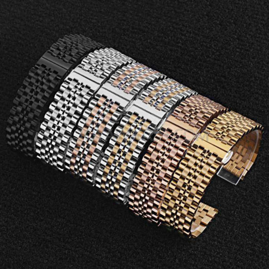 18/20/22mm Fashion 316L Solid Stainless Steel Watch Band for Men Women Watches JY94030
