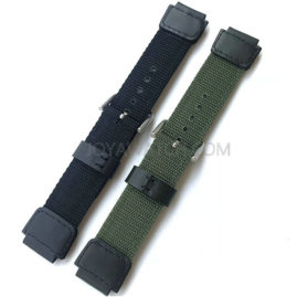 Nylon Watch Band Strap for Casio G-shock AE-1000/1200/1100 W800H JY95013