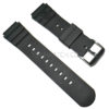 23mm Luminox Watch Band Silicone Rubber Replacement Strap No Logo