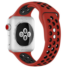 38/42mm Extra Long Silicone Rubber Watch Band Strap for Apple iWatch 2/3/4 JY81001