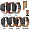 38/42mm Genuine Leather Watch Band Strap for Apple iWatch 3/4/5/6 JY81012