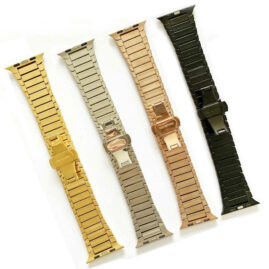 38/40/42/44mm Stainless Steel Watch Band Bracelet for Apple iWatch 4/5/6/SE JY81021