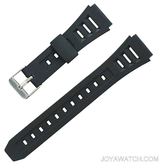19mm TPU Rubber Watch Band Replacement Strap for Casio JY82004