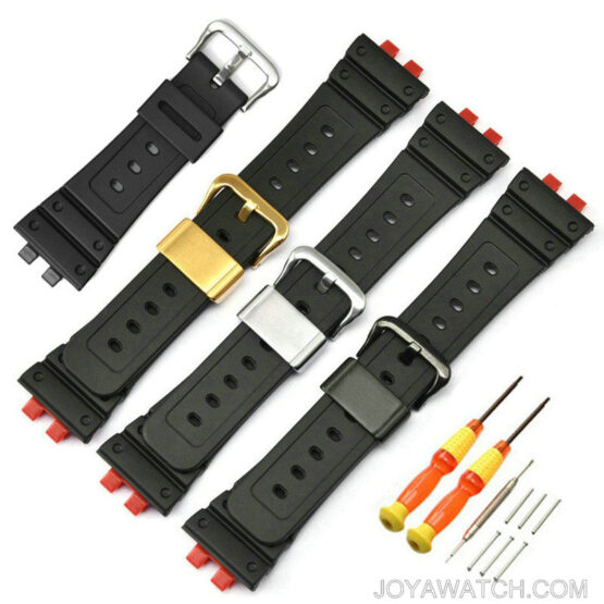 Pu Rubber Strap Casio GMW-B5000 Replacement Watch Band JY82017