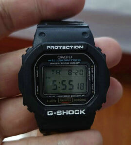 PU Rubber Watch Strap Band for Casio G-SHOCK DW5600 G5600 JY82029