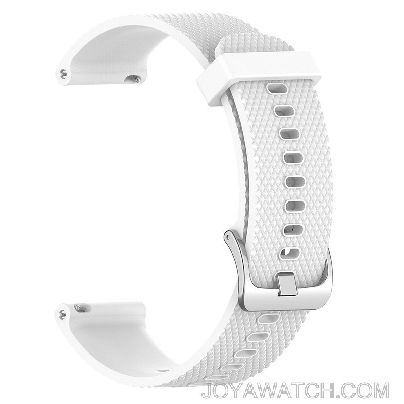 Silicone Rubber Watch Band for Garmin Move Luxe Style Dual Colors -  Joyawatch