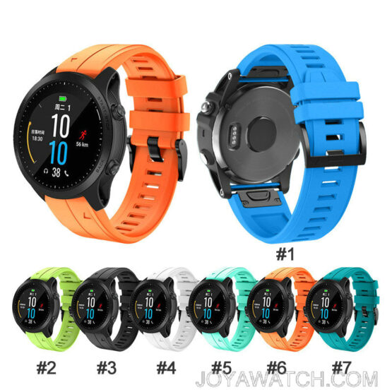 Silicone Rubber Watch Band Bracelet for Garmin Fenix 3 5x 6x