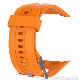 Silicone Rubber Watch Band Bracelet for Garmin Forerunner 10 15