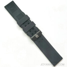 23mm Luminox Rubber Watch Band Silicone Replacement Strap Engraved Logo