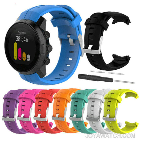 Rubber Watch Band Replacement Strap for Suunto Spartan Ultra