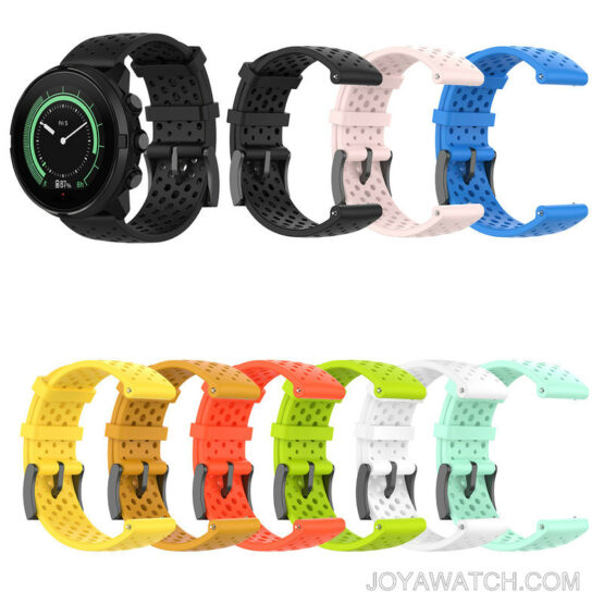 Silicone Rubber Watch Band for Suunto 9 Spartan Sports Baro