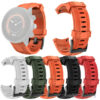 Tire Track Silicone Rubber Watch Band for Suunto 9 Spartan Baro