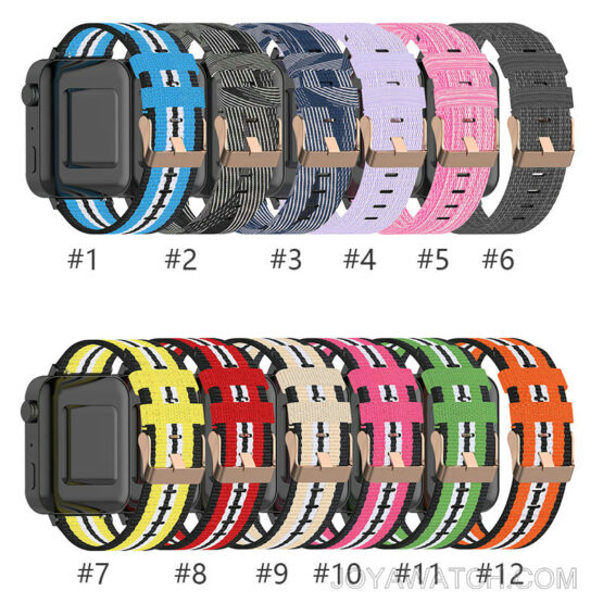 20/22mm Fabric Nylon Watch Band for Huawei Watch GT2 JY84006