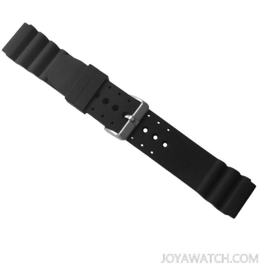 Affordable Swiss Rubber 24 mm Watch Band Replacement JB-6225-I_K0015128 main image 1