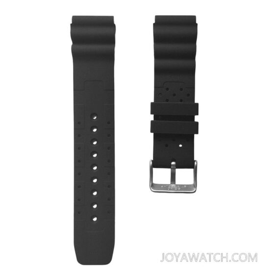 Bargain Stylish Rubber 22 mm Replacement Watch Band JJM25_K0031138