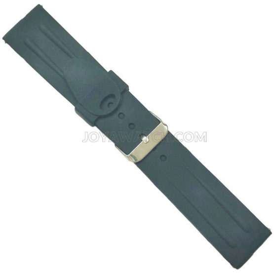 18/20/22/24/26/28/30mm Classic Silicone Rubber Watch Band Strap JY91001